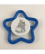 Vintage Baby Toy Beatrix Potter Peter Rabbit Star Spinner Rattle Teether... - £15.53 GBP