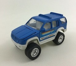Mighty Wheels Soma 4.5&quot; Die Cast 4 by 4 Toy Vehicle Blue 1:32 Scale Vint... - $18.84 CAD