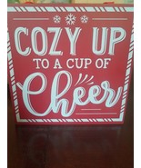 Cozy Up To A Cup Of Cheer Rare 10X10 - $473.03 MXN