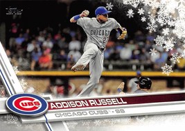 2017 Topps Holiday Snowflake #HMW147 Addison Russell Chicago Cubs - £0.70 GBP