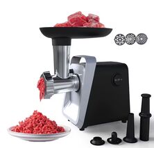 Meet Grinder and Kitchen Chopper, Stianless Steel, Electric Mixer-FREE S... - $64.32