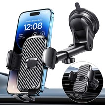 Car Phone Holder[Military-Grade 360Suction Cup]Phone Holders For Your Car Univer - £19.57 GBP