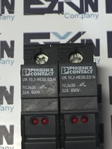 Phoenix Contact UK 10,3-HESILED N 2-Pole Fuse Holder, 600V 32A  - €9,15 EUR