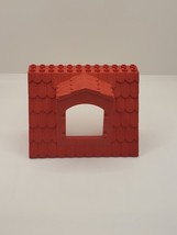 Lego  Fabuland Roof Block 2048 RED RELEASED 1987  LG01 - £6.09 GBP