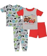 Disney Monsters Inc. and Cars Toddler Boy&#39;s 4-Piece Character Pajama Set - $552.28 MXN