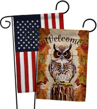 Owl Watching - Impressions Decorative USA - Applique Garden Flags Pack - GP10505 - £24.49 GBP