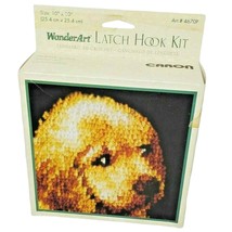 Wonderart Latch Hook Kit Puppy Love 10x10 Caron #4670P  - $9.88