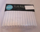 Ralph Lauren Spencer Stripe Sateen 4P queen sheet set Aqua Blue $170 - $108.43
