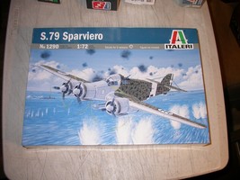 Italeri 1/72 S.79 Sparviero No. 1290 Military Jet Aircraft Model Kit  Se... - $29.99