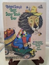 Richard Scarrys Best Storybook Ever Stories &amp; Poems Golden Book Hardcover 1968 - £11.66 GBP
