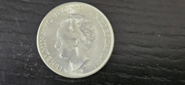 1944 Curacao Silver 2 1/2 Gulden ch/gem Bu - $30.00