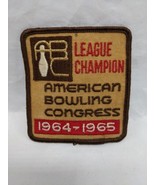 1964-1965 ABC League Champion American Bowling Congress Patch 3&quot; - $13.86