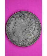 1903 S Liberty Morgan Silver Dollar Rare Key Date Coin Guaranteed Genuin... - $238.94 CAD