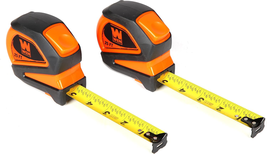 Tape Measure, 25 Ft. Measuring Tape with Automatic Brake and Dual-Release T - $38.60