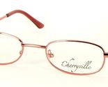 NEW Cherryville Alice S. Satin Burgundy EYEGLASSES GLASSES METAL FRAME 4... - $13.17