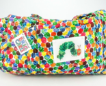 Eric Carle Very Hungry Caterpillar Quilted Zip Duffle Tote Diaper Bag Ra... - £30.99 GBP