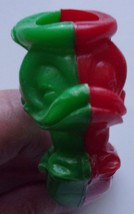 Vintage Disney Donald Duck Green Red Plastic Bubble Pipe - $27.35 CAD