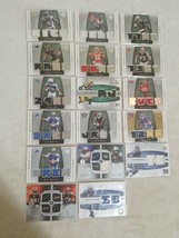 2007 Ultimate Materials ROOKIE materials lot of 16 rare all numbered - £96.44 GBP