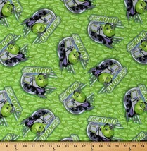 Cotton Chuggington Can&#39;t Catch Koko Trains Green Kids Fabric Print BTY D679.58 - £10.35 GBP