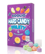 Aoolio Hard Candy Fruity Burst, 6 mixed fruit flavors, 6.35 oz theater box - $12.99