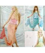 Halloween Costumes Simplicity Vintage Sewing 4043 2000 Mermaid Princess C50 - £23.59 GBP