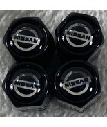 Genuine Nissan Metal Tire Air Stem Valve Covers Set. NEW - $27.59 CAD