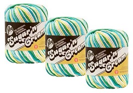 Sugar&#39;N Cream Yarn - Ombres-Mod pack of 3 - £11.18 GBP