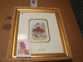 Kronheim print &quot;The Ballet Dancer&quot; nice frame - £27.63 GBP