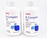 GNC B Complex 50 Lot Of 2 100 Capsules Each BB11/2024 or Later Metabolis... - $28.01
