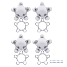 United Pacific 5 on 5 1/2&quot; Spider Wheel Hub Cover 4/Set C8062 - £216.31 GBP