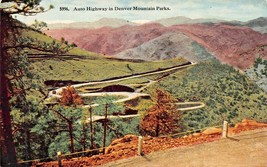 Colorado ~ Auto Autostrada IN Denver Mountain Parks ~ Lotto Di 2 Cartoline - £8.18 GBP