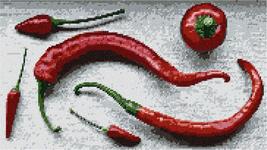 Pepita Needlepoint Canvas: Peppers, 14&quot; x 8&quot; - £68.91 GBP+