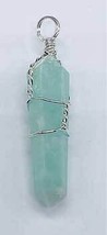 (set of 5) Amazonite wire wrapped point - $52.47