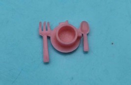 1960s Little Kiddle Greta Griddle&#39;s Pink Place Setting - £7.75 GBP
