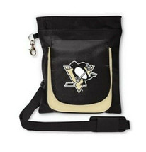 Pittsburgh Penguins NHL Traveler Bag Crossbody Purse 6.5 x 7.75&quot; - £23.49 GBP
