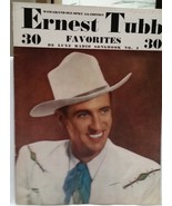 ERNEST TUBB - FAVORITES NO. 4 / ORIGINAL 1946 SOUVENIR PROGRAM - VG COND... - €16,99 EUR