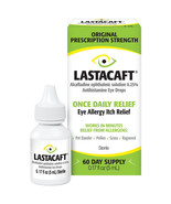 Lastacaft   Eye Allergy Itch Relief 60 Day Supply ~ Exp  3/2026+ - $17.58 CAD