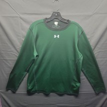 UNDER ARMOUR Shirt Men&#39;s XL Green All seasons Active Stretch Stay Warm - £10.04 GBP