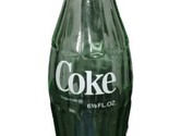 Coca Cola Coke Bottle Marianna AR 6 1/2 Fl Oz Vintage Green Glass White ... - £6.41 GBP