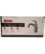 Delta Flynn Stainless Single Hole 1-Handle Bathroom Faucet with Drain New - €68,60 EUR