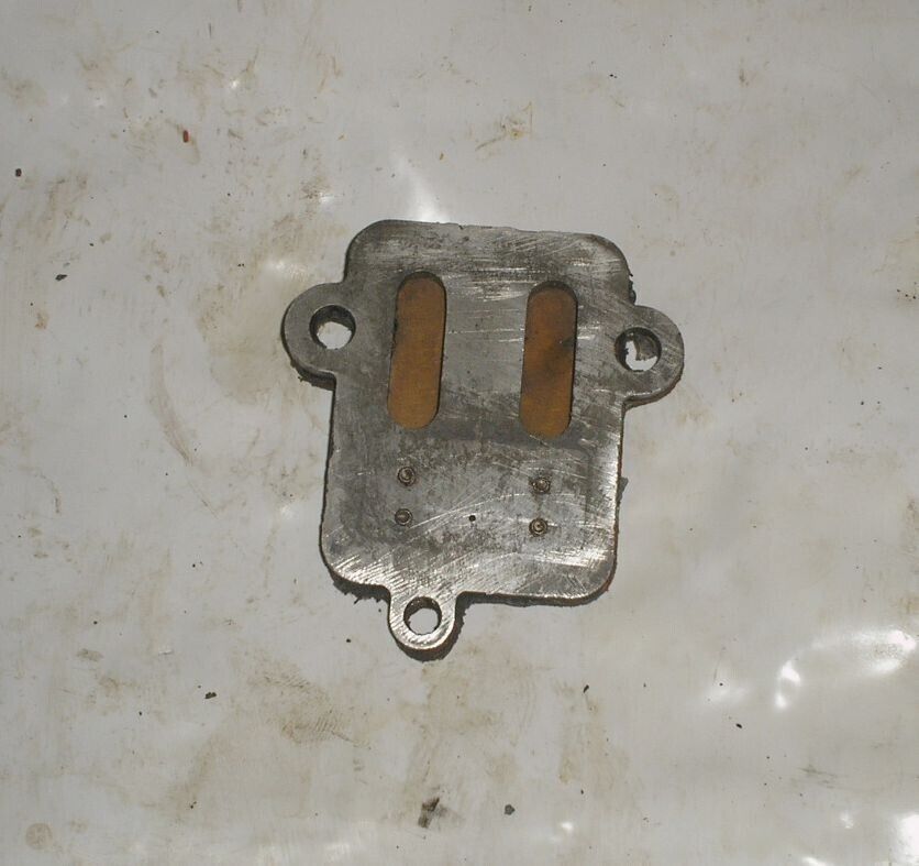 1963 3 HP Evinrude Outboard Intake Manifold W Reed Valve Plate Block - $9.88