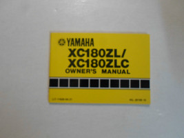 1984 Yamaha XC180ZL XC180ZLC Owners Operator Manual Owner Factory OEM-
show o... - $91.91