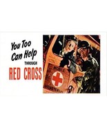 5&quot;x3&quot; BILLBOARD SIGN RED CROSS O/S Lionel/AMERICAN FLYER - $5.99