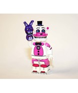 MVS Funtime Freddy Five Nights At Freddy&#39;S Video Game Toys Minifigures - $115.76 MXN