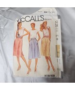 1980 McCall Sewing Pattern 7076 Vintage, size 10 Waist 25, Skirt/dress w... - £11.34 GBP