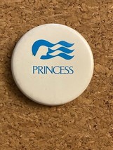 Vintage Princess Cruises Pinback Pin 1.75&quot; - £3.91 GBP
