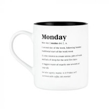 Defined Stoneware Mug 590mL - Monday - £28.64 GBP