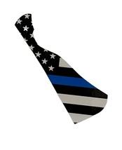 Delaware Thin Blue Line USA Flag Reflective Decal Sticker Police - £4.68 GBP