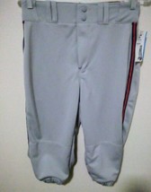 Champro Knicker Loose Fit Adult Small Baseball Pants Gray With Red/Blk S... - £15.17 GBP