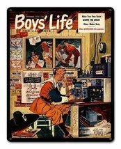 Boys' Life Ham Radio Metal Sign - $34.95